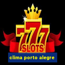 clima porto alegre